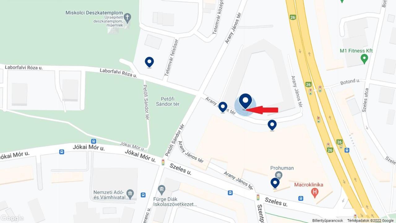 AJ - tér apartman miskolc Kültér fotó